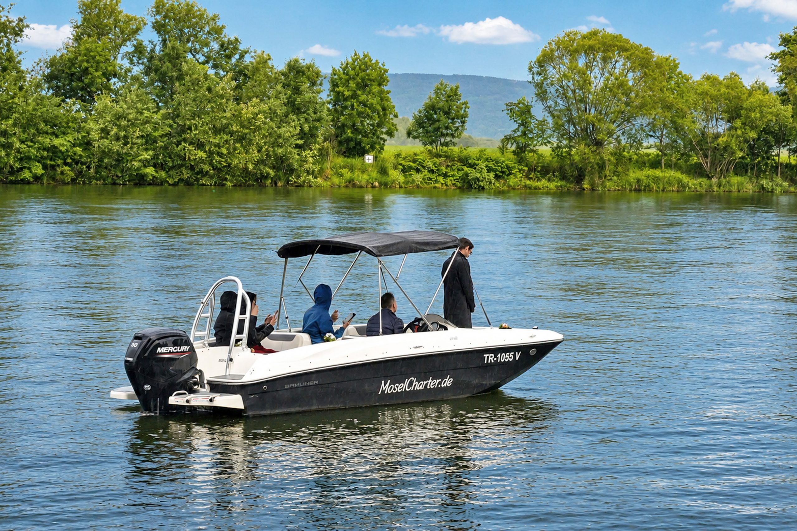Flussbestattung Boot 4