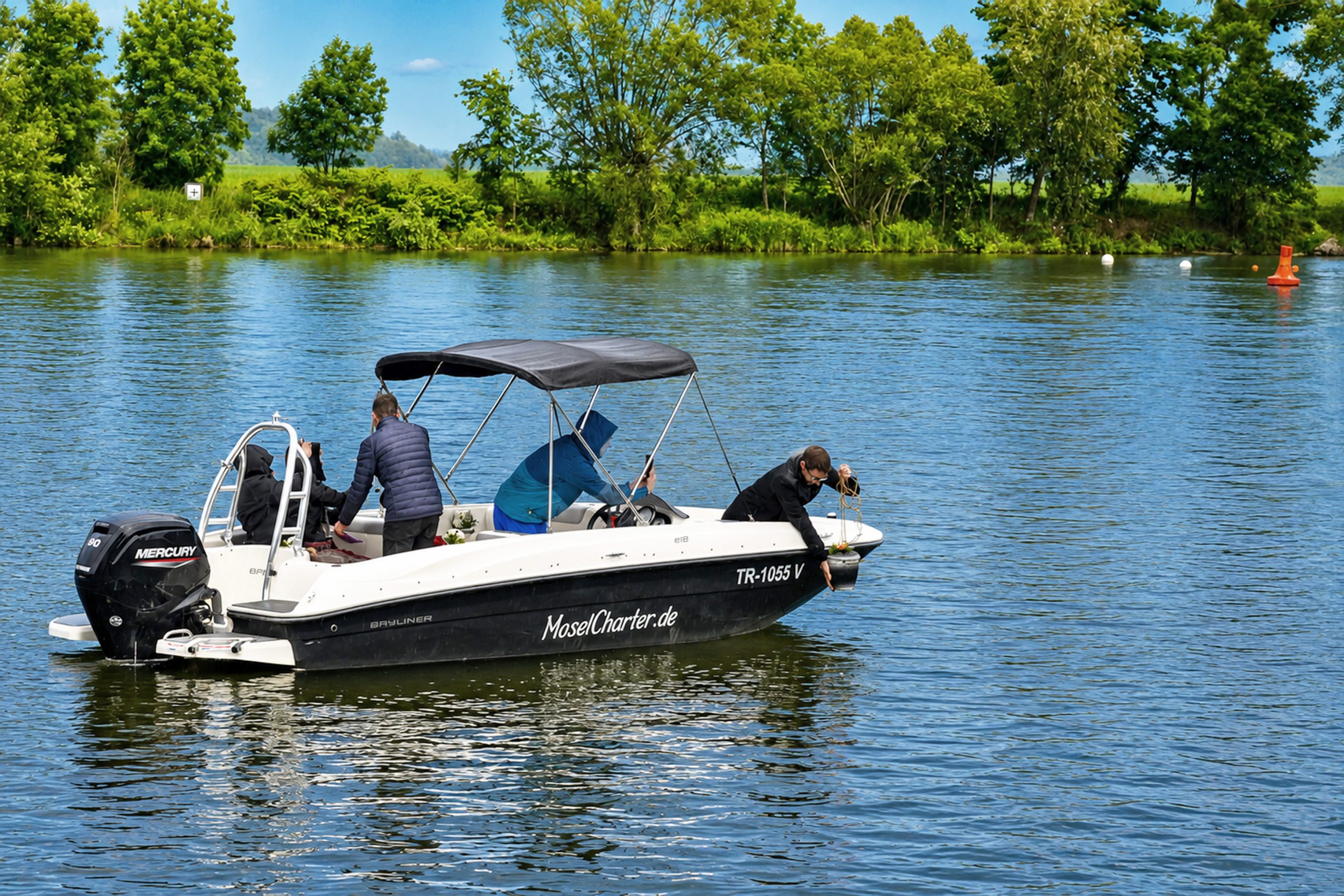 Flussbestattung Boot 5